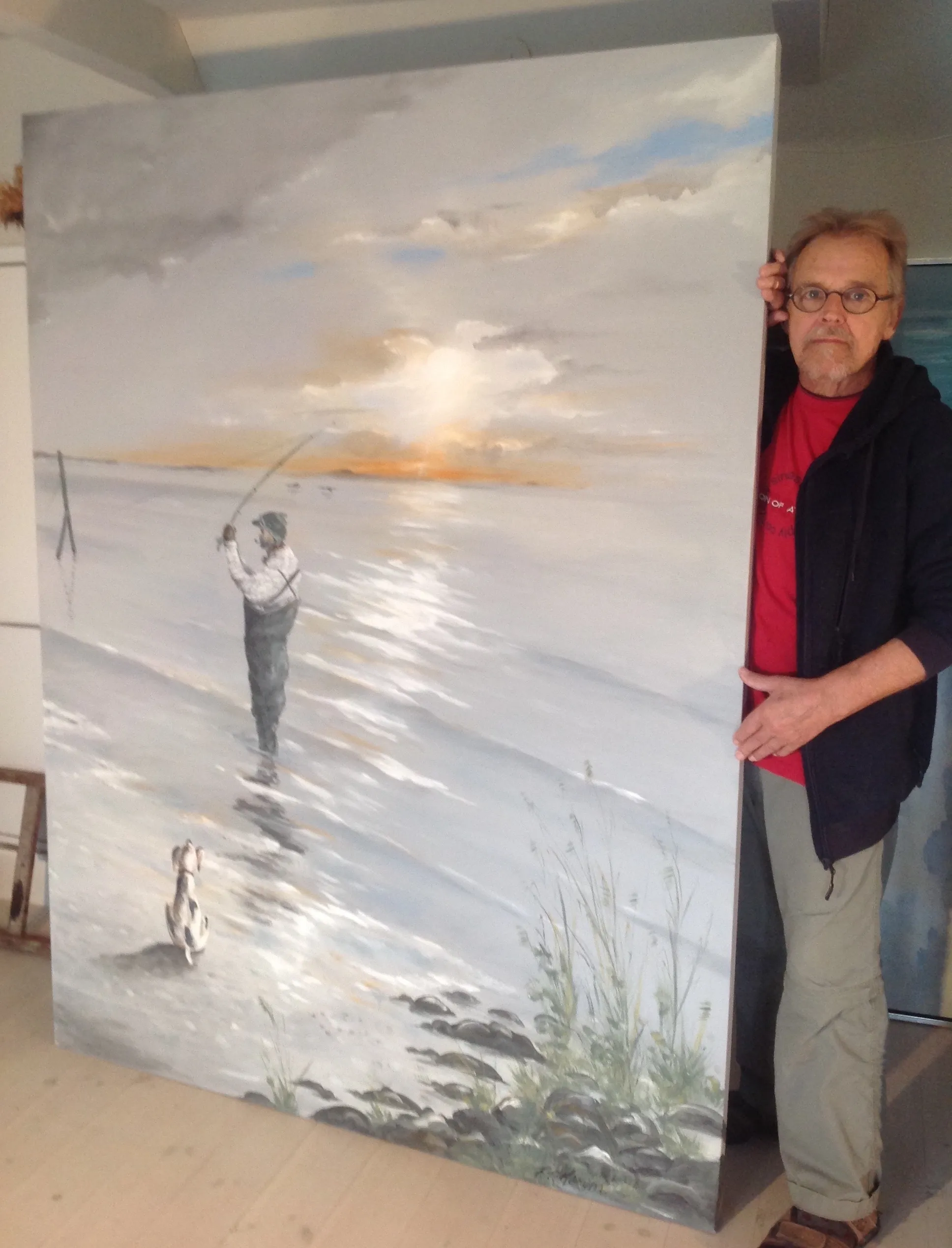Maleri nr 83 140 cm X 180 cm
